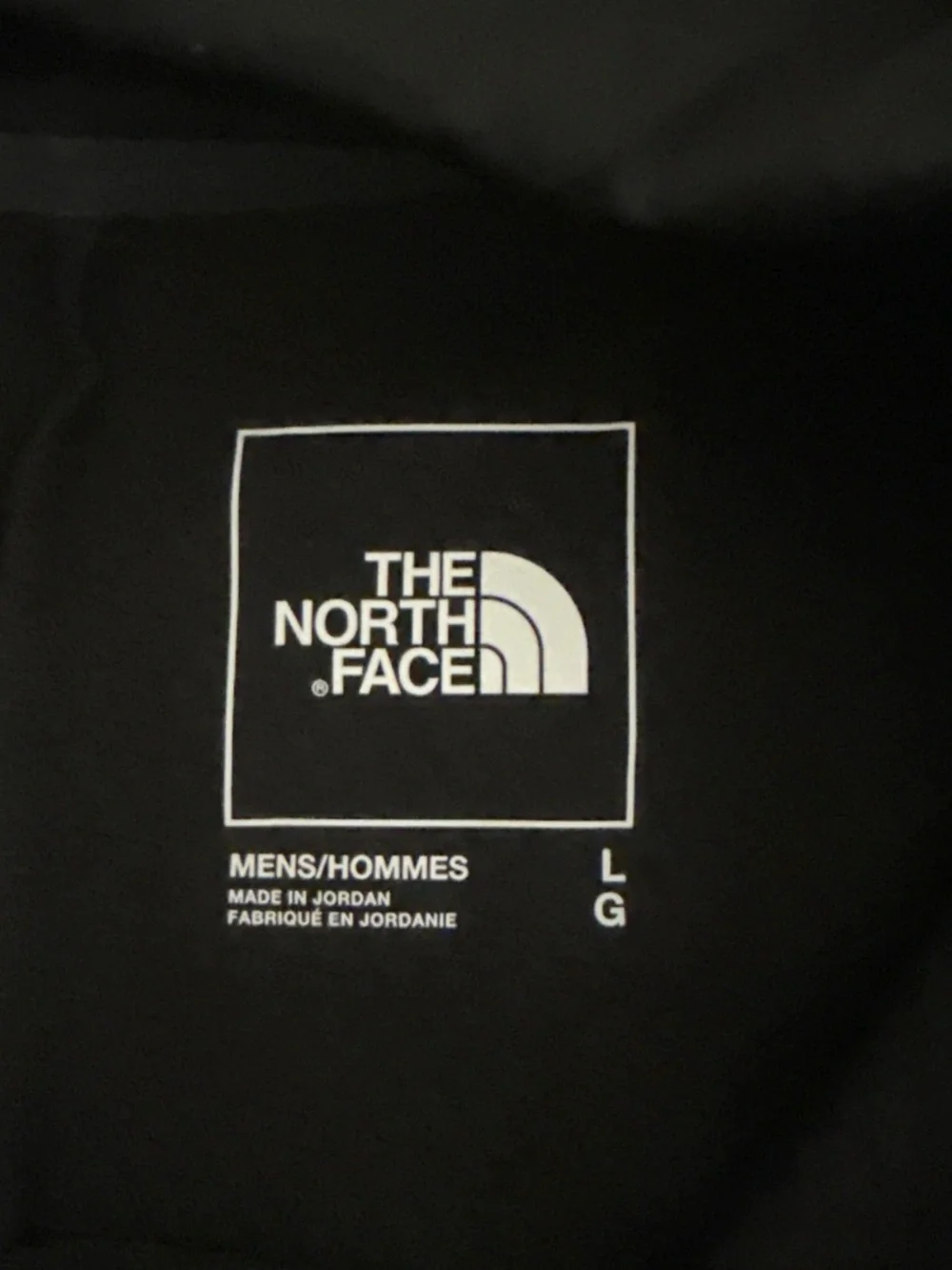 Men’s The North Face WindWall Full‑Zip Jacket Black Size Large New Without Tags
